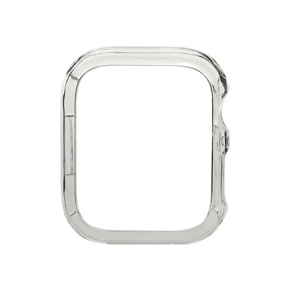 Onn 45mm Clear Protective Apple Watch Bumper Case NWT